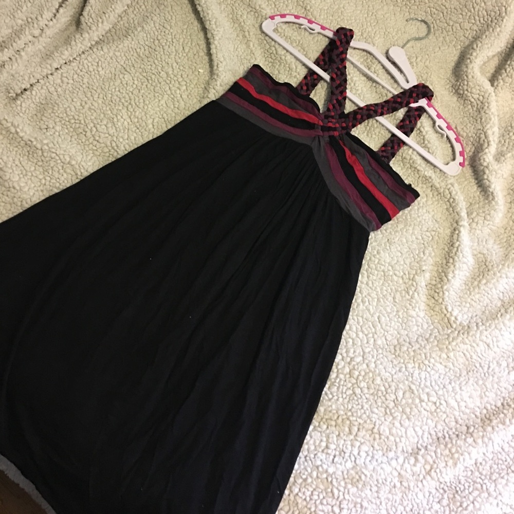 Braided strap summer dress