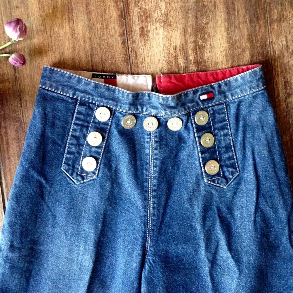 💥SOLD ON ETSY💥Vintage Tommy Girl Sailor Jeans