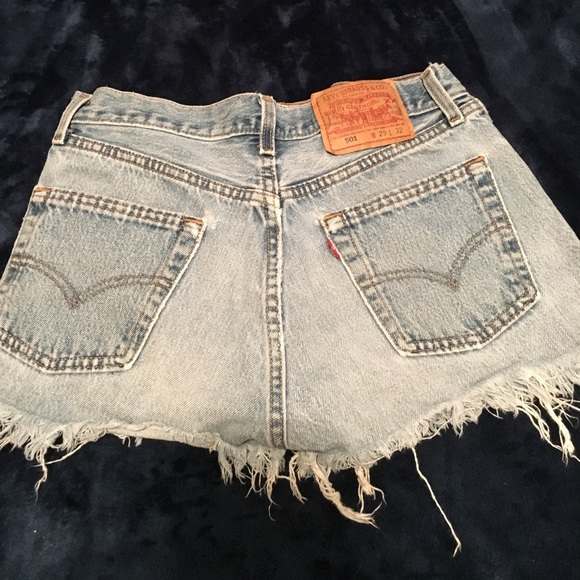 Ripped Jean Shorts - Picture 2 of 3