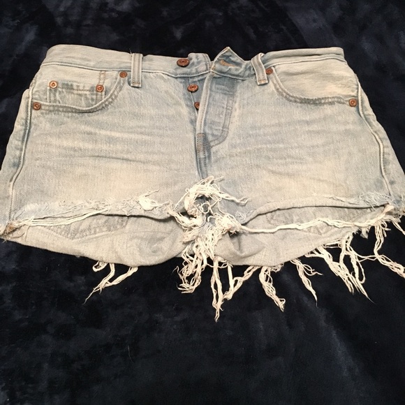 Ripped Jean Shorts - Picture 3 of 3