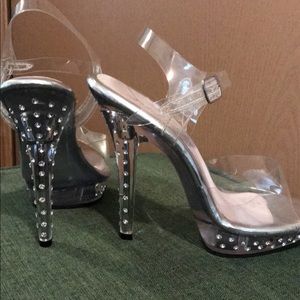 Bikini heels! Never worn on stage.