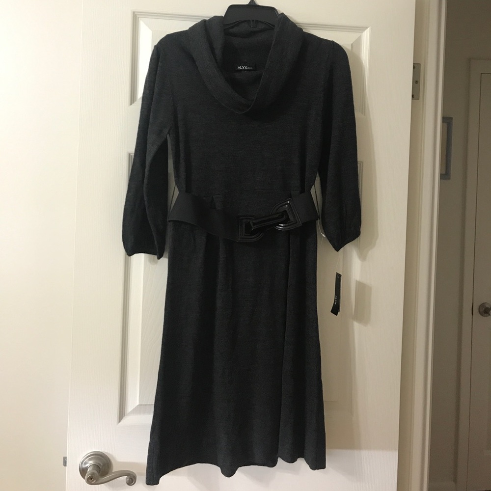 Alyx Grey Sweater Dress