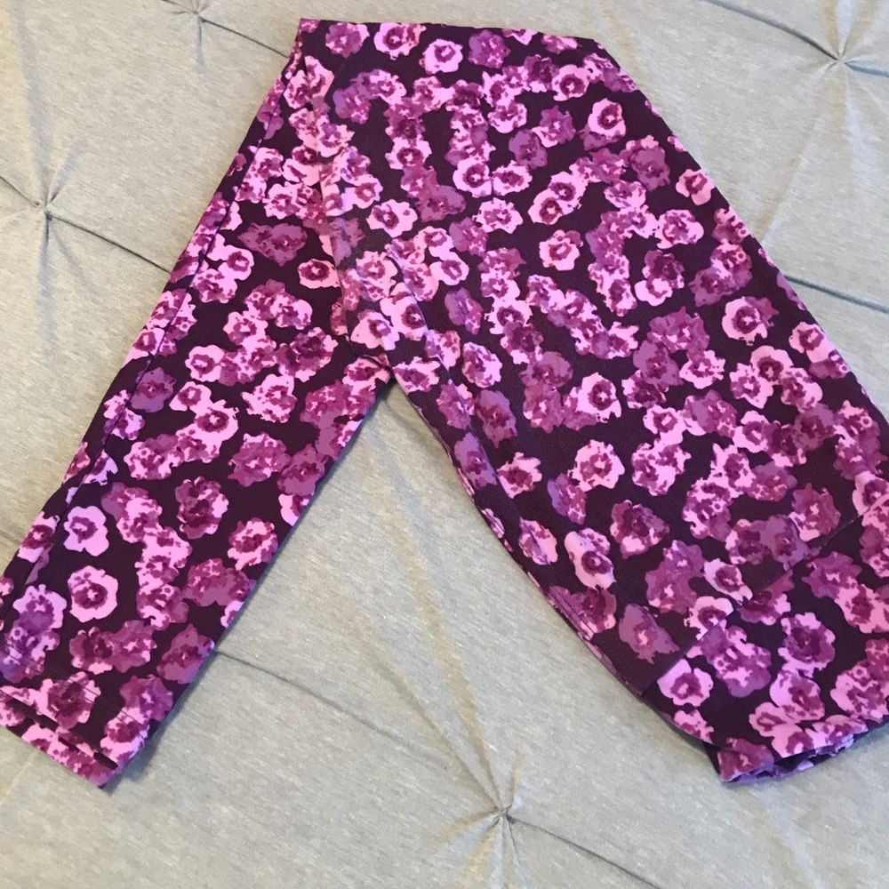 OS Floral LulaRoe Leggings
