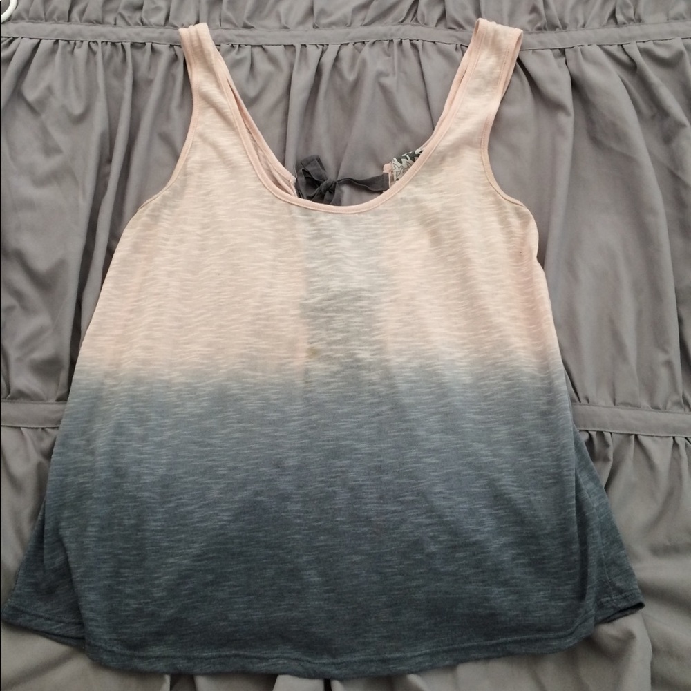 Open back shirt