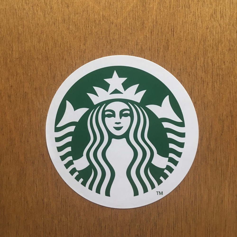 Starbucks sticker