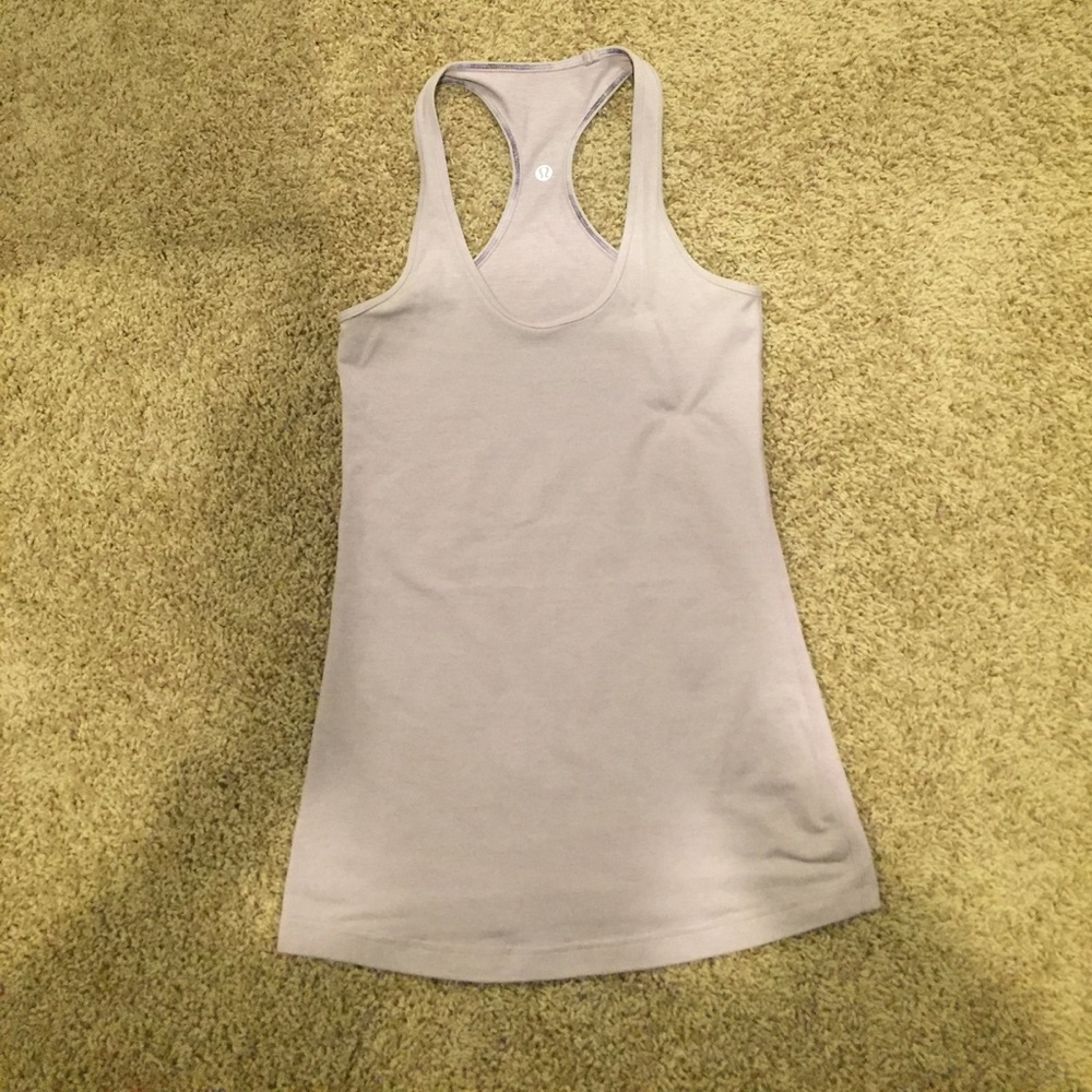 Lulumon lavender tank top