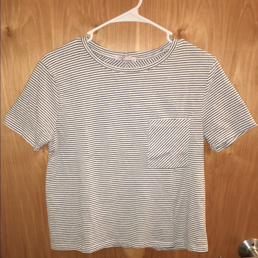 Zara striped tee