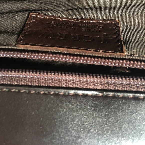 J Crew Pink and Brown Retro Style Envelope Bag - Picture 4 of 4