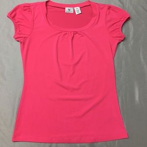 Bright pink dress shirt