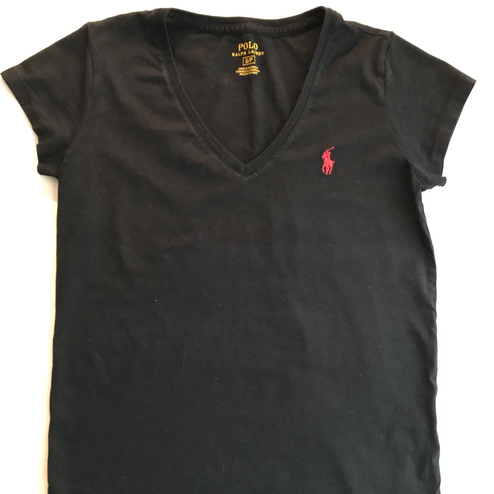 Black  Ralph Lauren Polo Women's T-Shirt