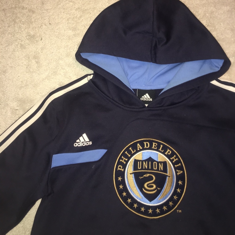Adidas Philadelphia Union Hoodie, Youth L