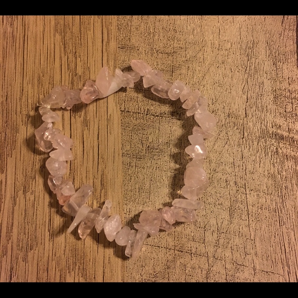 Rose quartz chip Charma