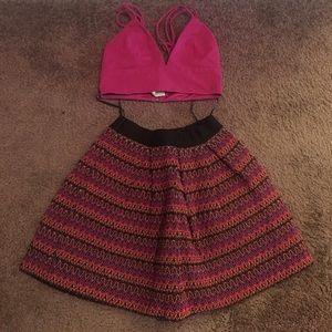 Two Piece Skirt Set