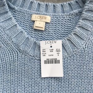 J crew baby blue sweater