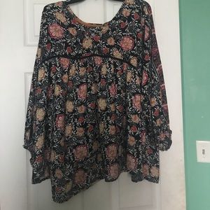 Knox rose tunic