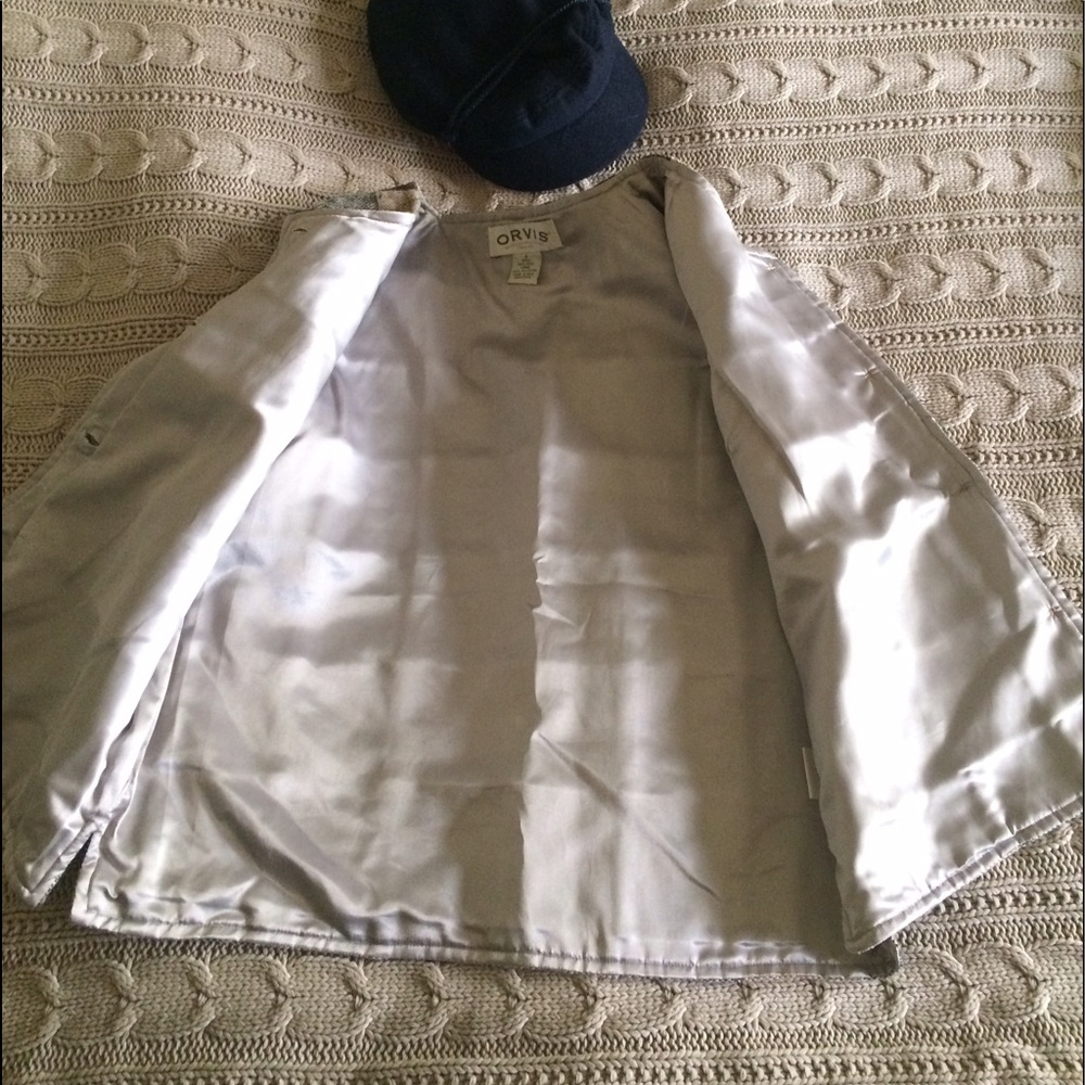 ORVIS fully lined wool vest - Picture 8 of 8