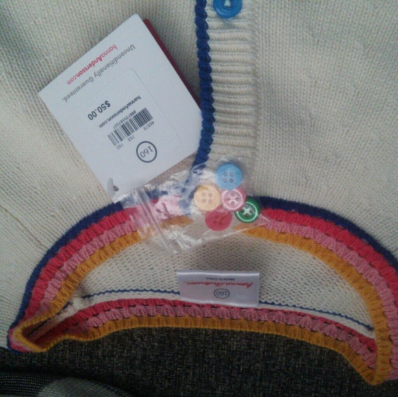 Hanna Andersson Cardigan Size 160 - Picture 2 of 2