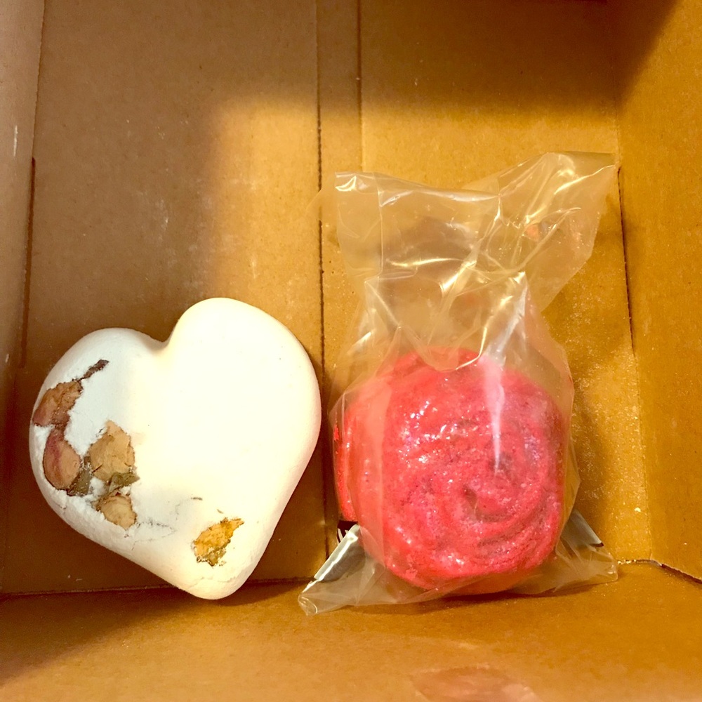 Lush Rose Bath Bombs