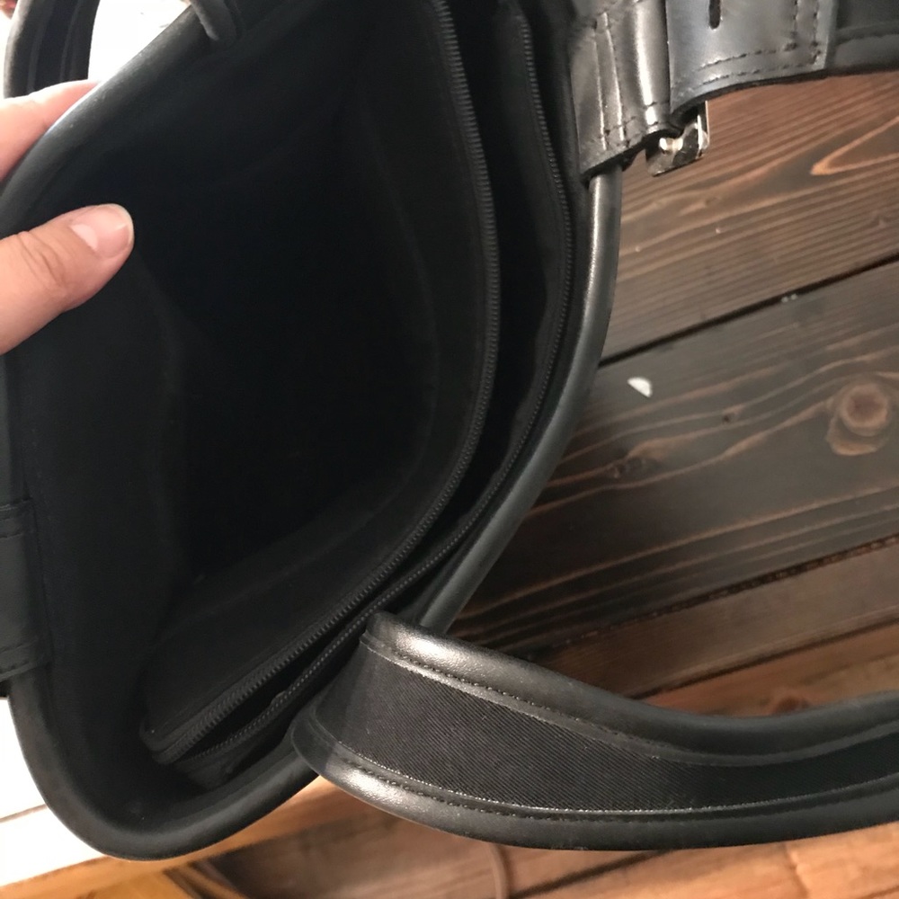 Anne Klein Suede/Leather Purse