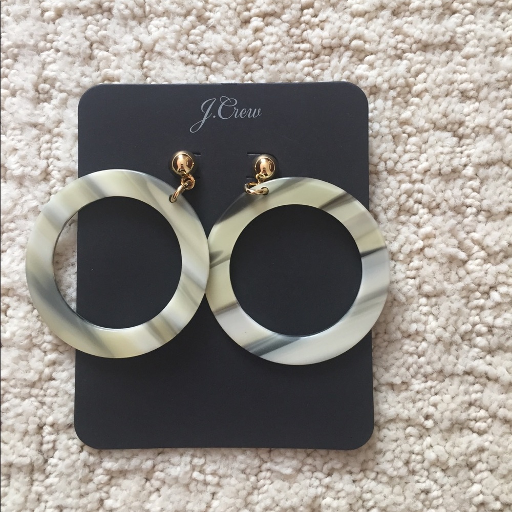J Crew hoop earrings
