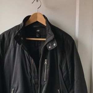 H&M Black Bomber Jacket