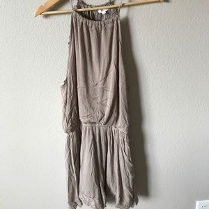 Tan Romper