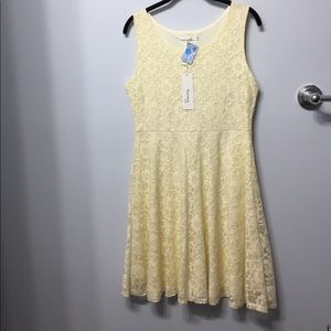 Large Lace Ivory Dress