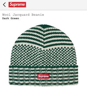 SUPREME FW17 Wool Jacquard Beanie