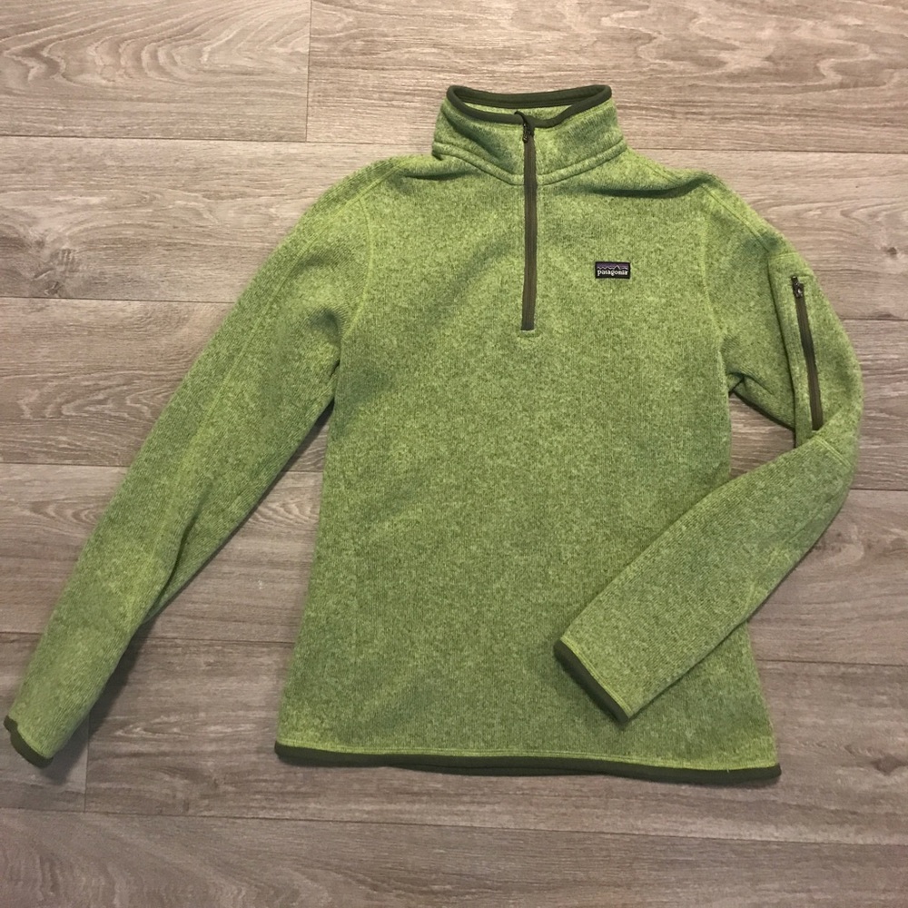 Patagonia pull over quarter zip