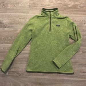 Patagonia pull over quarter zip