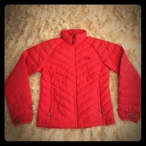 Salmon Northface Winter Coat