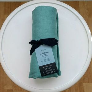 Oversized Turquoise Bed Scarf