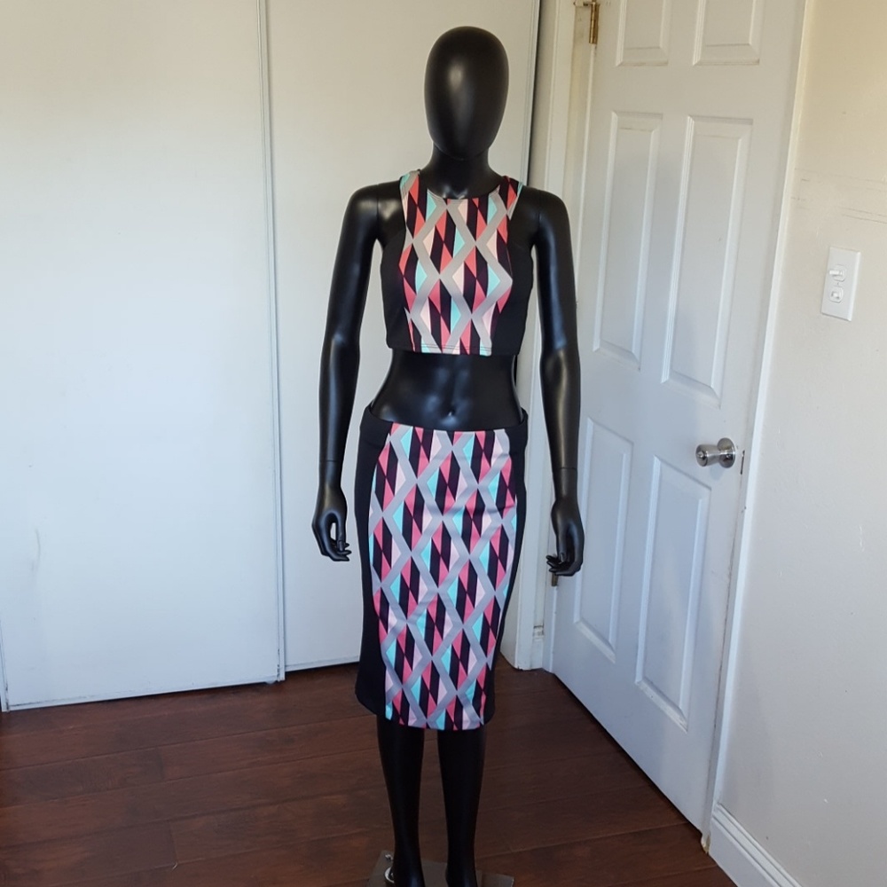 Shirt-skirt set