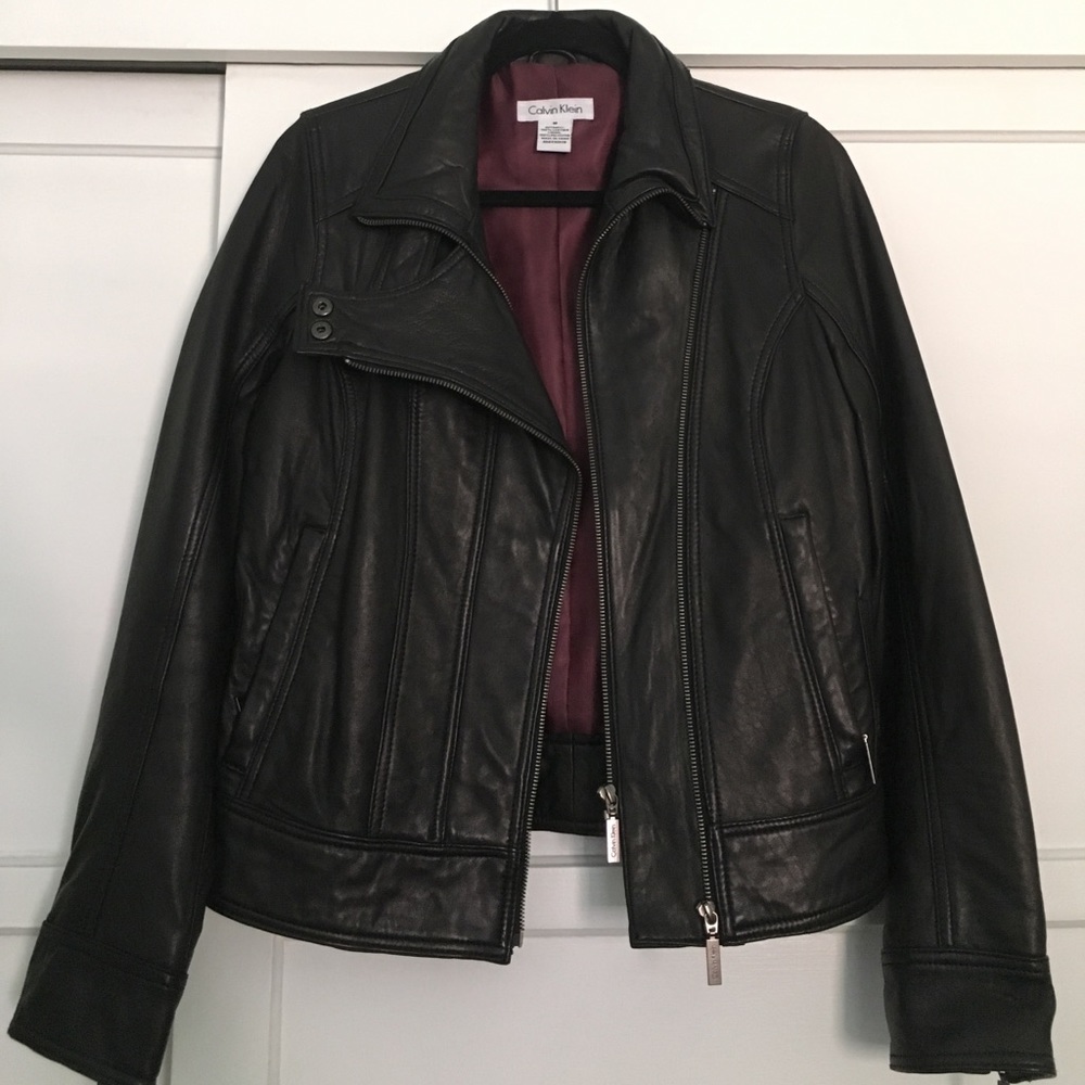 Calvin Klein Leather Jacket