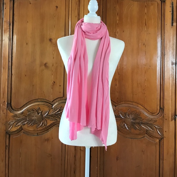 Isabella Rodriguez Baby Pink Rayon Scarf - Picture 2 of 5