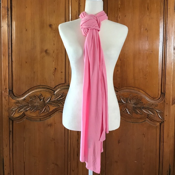 Isabella Rodriguez Baby Pink Rayon Scarf - Picture 3 of 5