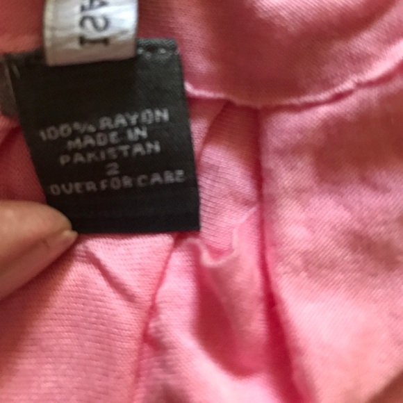 Isabella Rodriguez Baby Pink Rayon Scarf - Picture 5 of 5