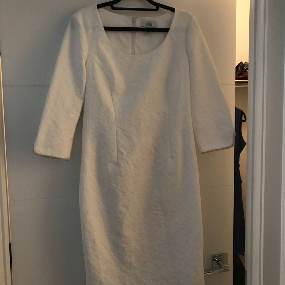 White Dress, Belle Badgley Mischka