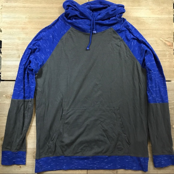 Guess Other - Guess Cowl Neck Color Blocked Sweatshirt