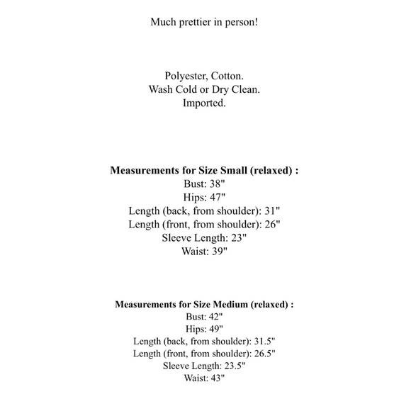 SWING TUNIC Cozy Woven Thermal Drippy Pullover Tee - Picture 5 of 5