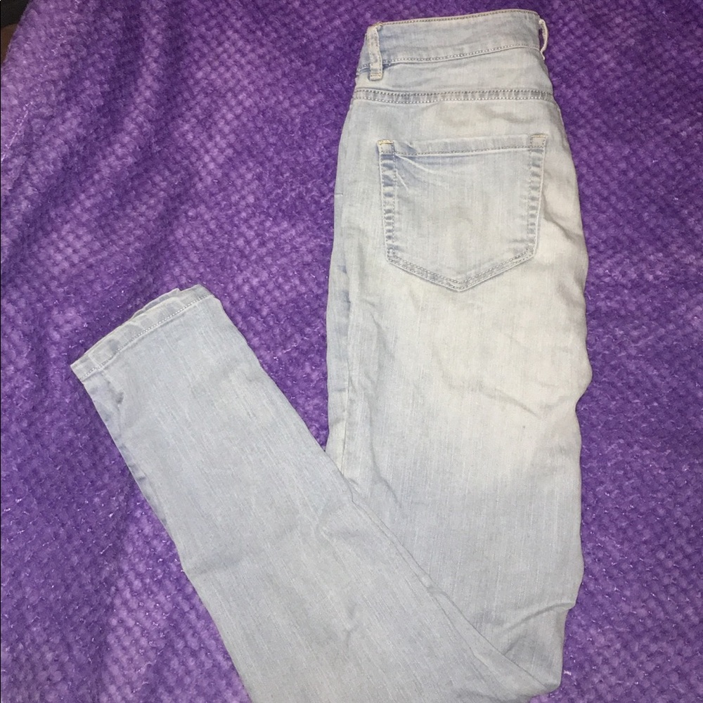 Light Wash Garage Jeans