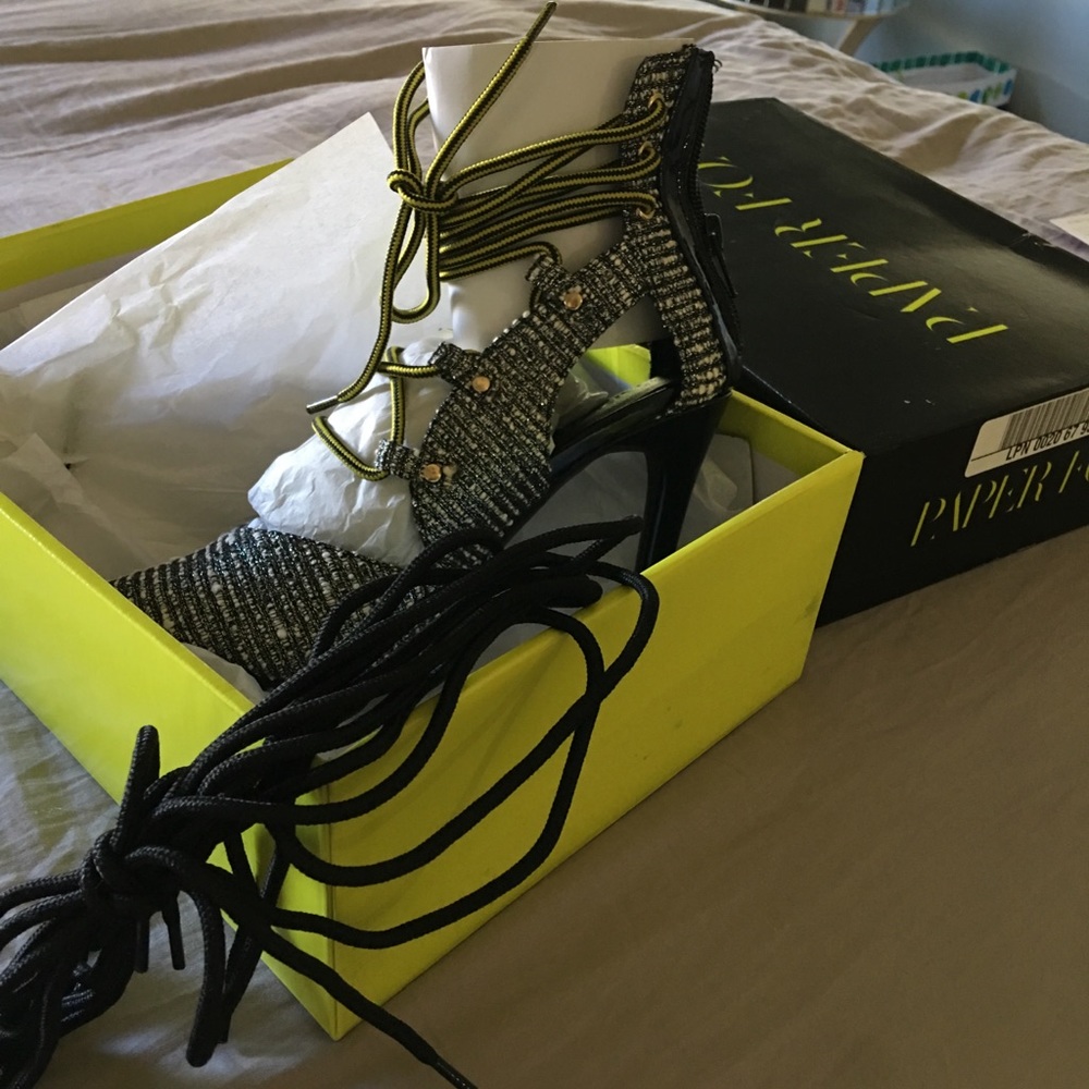 PAPER FOX HARLEY HEELS 👠 🔥