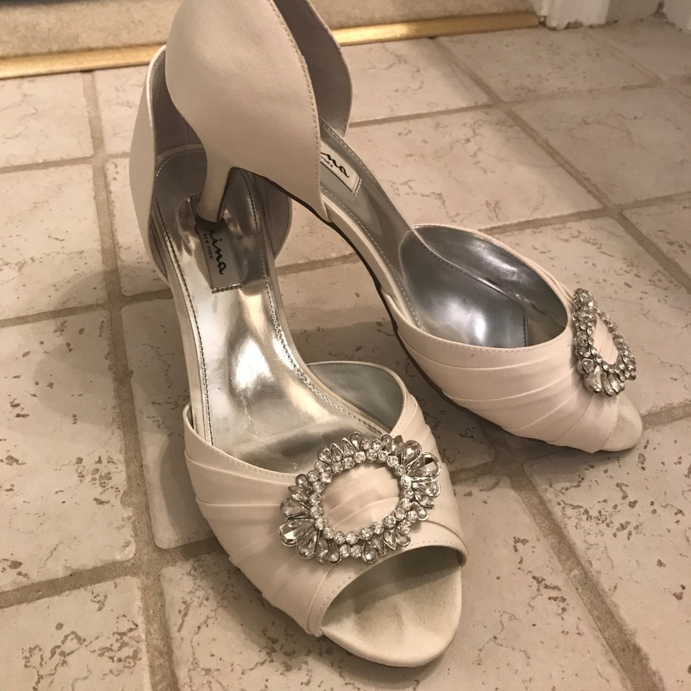 Nina "Crystah" Evening Pumps