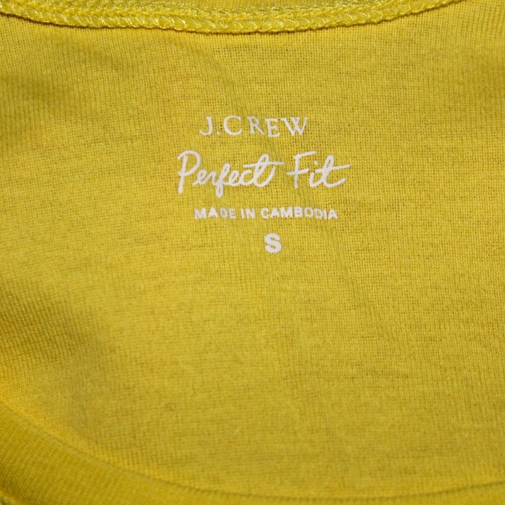 NWOT J. Crew Perfect Fit 3/4 Sleeve Top - Picture 3 of 3