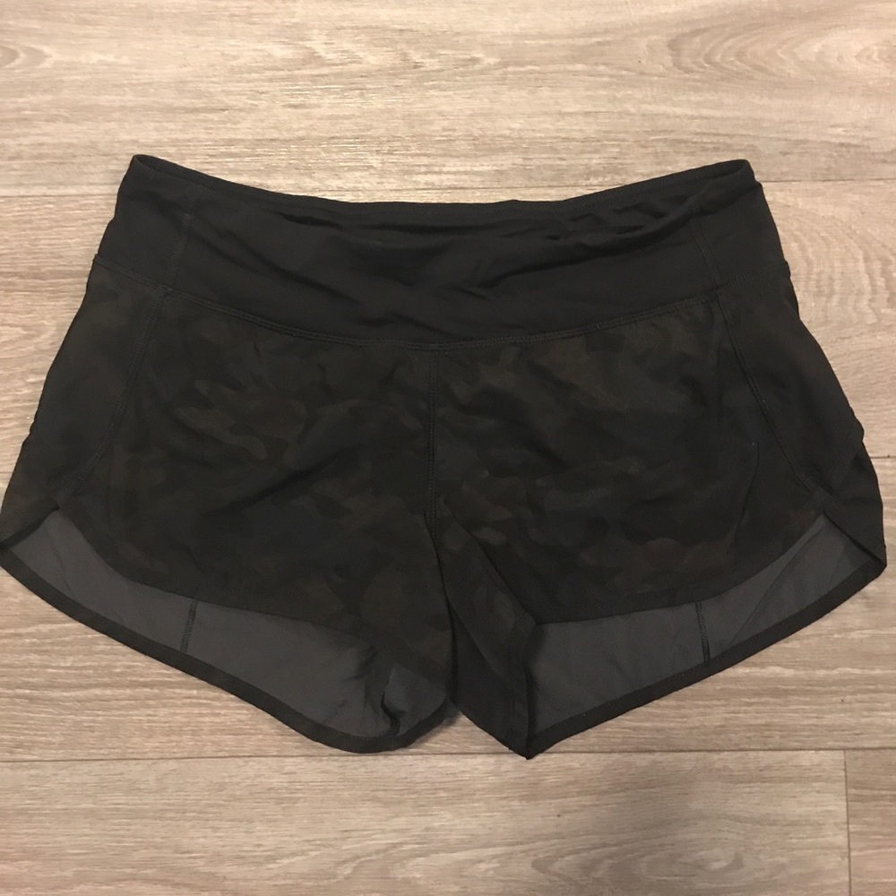 Lululemon camo shorts