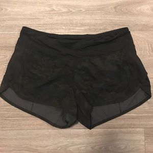 Lululemon camo shorts