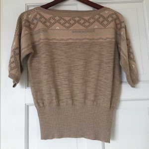 Anthropologie Sparrow XS top