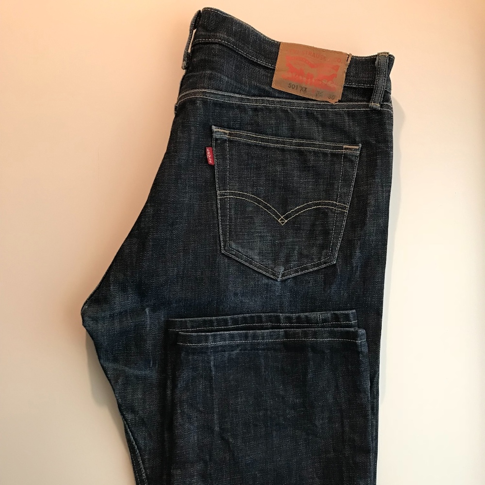 Mens Levi's Original 501 Denim Jeans