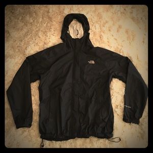 Black Northface wind breaker