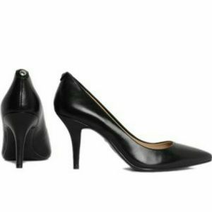 MICHAEL Michael Kors black leather heels